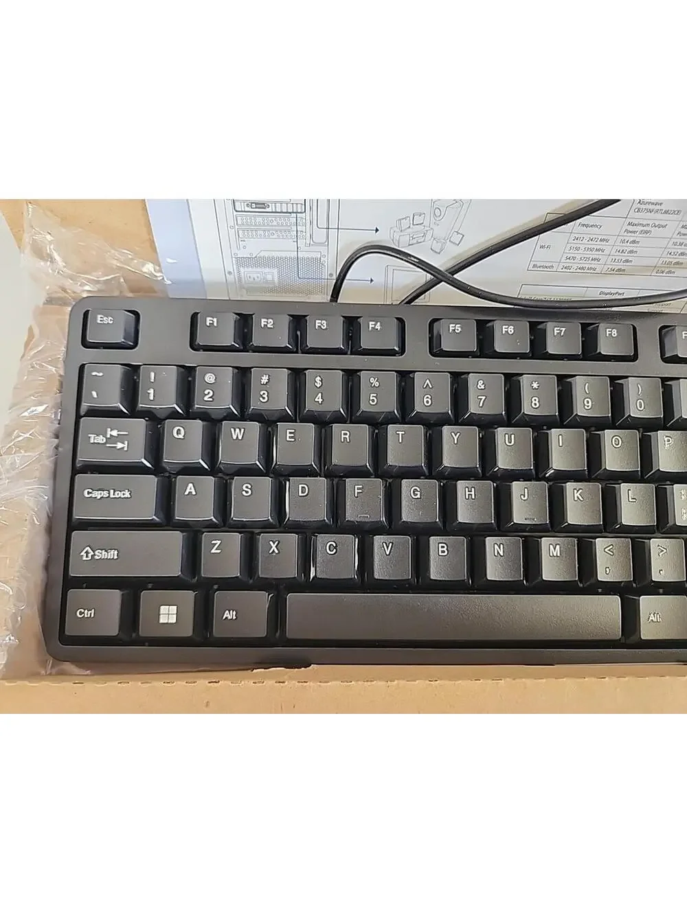 Asus Wired Keyboard Black Model K49